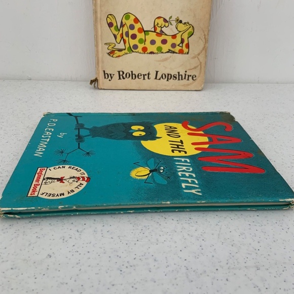 Set of Two Vintage 1950s Cat In The Hat I Can Read Children's Books - Picture 12 of 13
